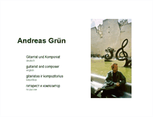 Tablet Screenshot of andreas-gruen.de